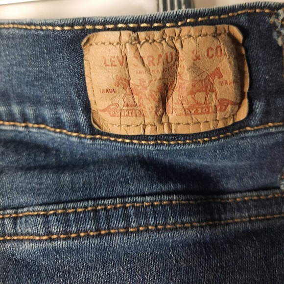 Levi's Perfectly Slimming/512 Bootcut blue jeans - Picture 7 of 12